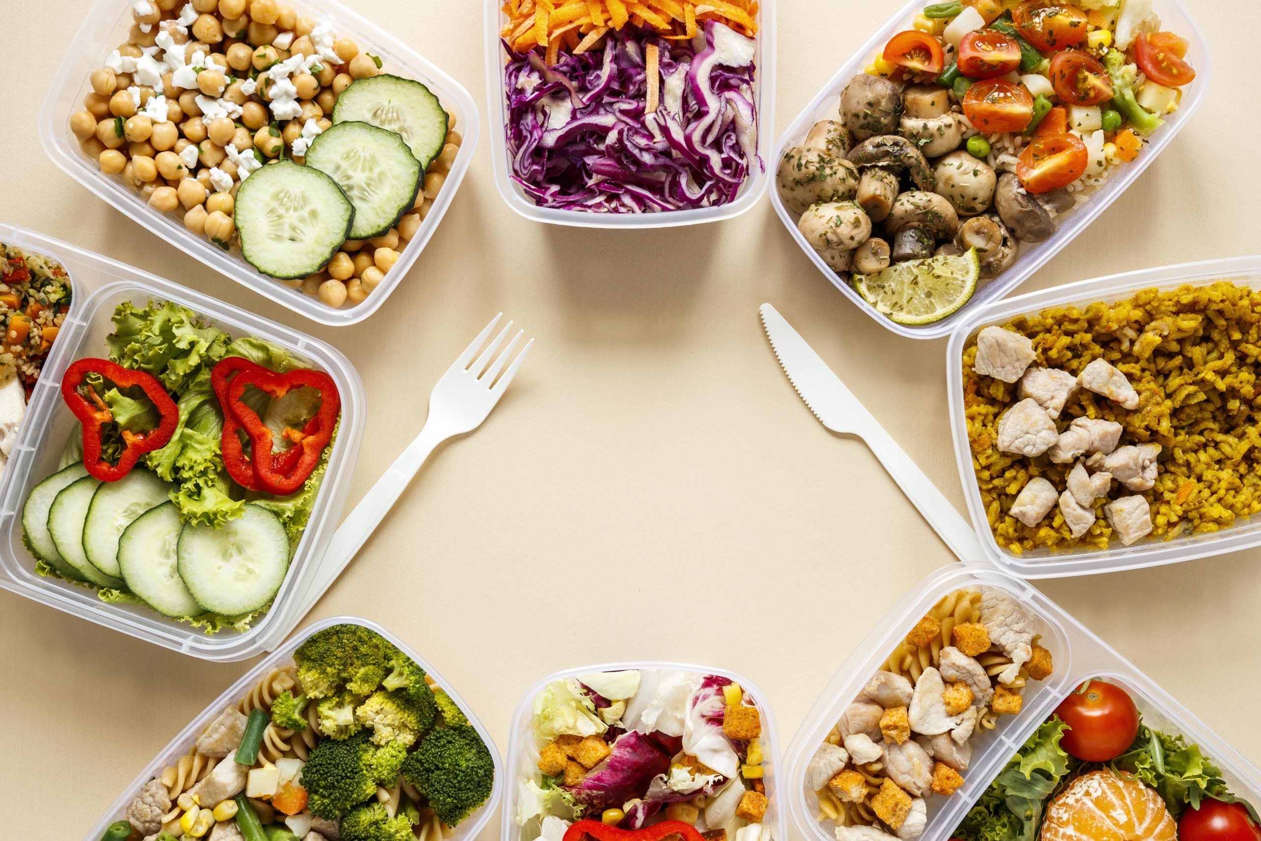 top-view-batch-food-cooked-composition-with-copy-space